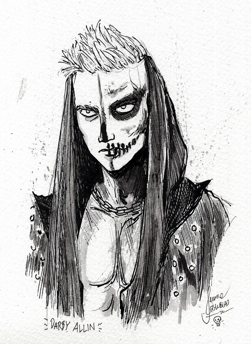 Wrestling fanart: Darby Allin.