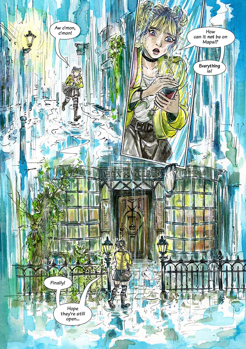 Jenitales Rough Hex sample page 2.
